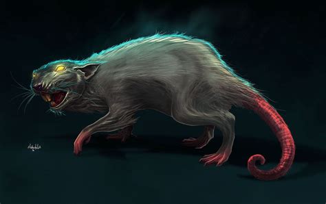 Evil Rat | Rats, Fantasy creature art, Environmental art