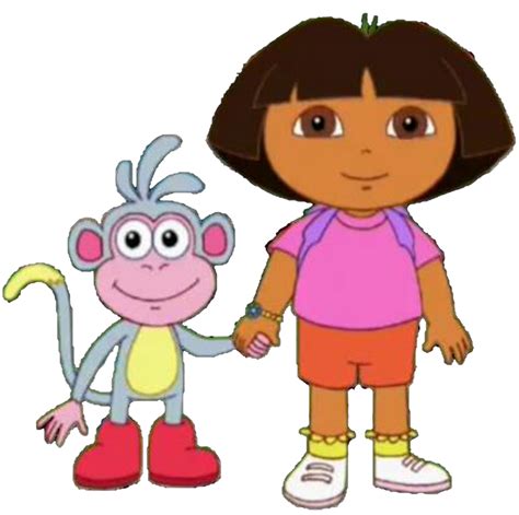 Dora and Boots by kaylor2013 on DeviantArt