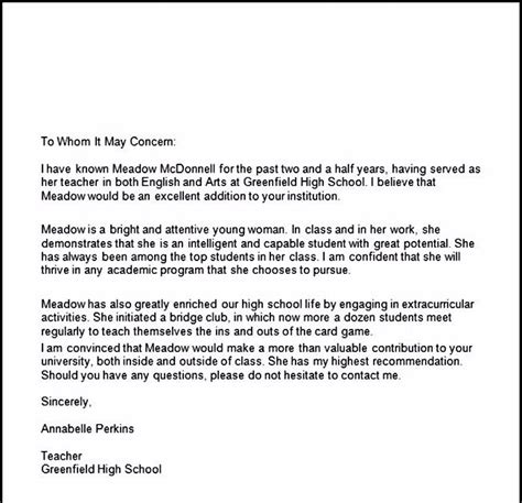 Student Scholarship Student Testimonial Letter Sample - Schoolarship