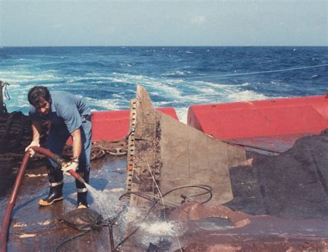 Space Shuttle Challenger Crew Compartment Wreckage