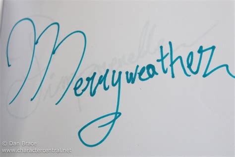 Merryweather at Disney Character Central | Disney face characters, Merryweather, Disney signatures