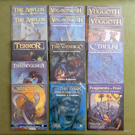 Call of Cthulhu staplebound scenarios & sourcebooks – Wayne's Books