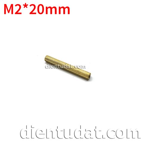 Ốc Đồng Ren Trong M2*20mm | Điện Tử DAT