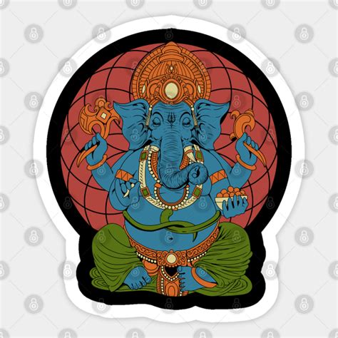 Hindu God - Ganesha - Ganesha - Sticker | TeePublic