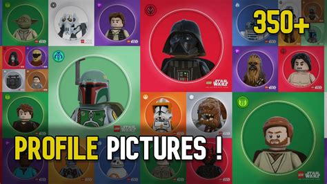 ALL CHARACTER ICONS | LEGO Star Wars The Skywalker Saga | Profile ...