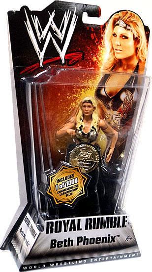 WWE Wrestling Royal Rumble Series 1 Beth Phoenix Action Figure With ...