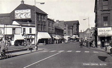 Town Centre, Blyth, Northumberland. #postcards | Northumberland, Picture postcards, Kingdom of ...