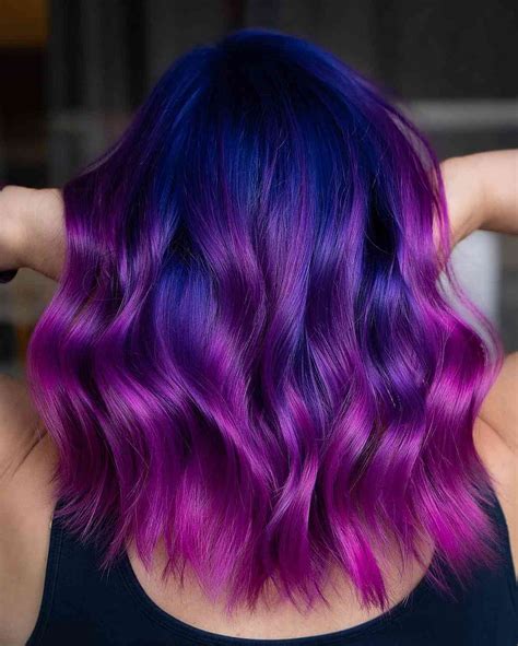 25 Incredible Examples of Blue and Purple Hair in 2022