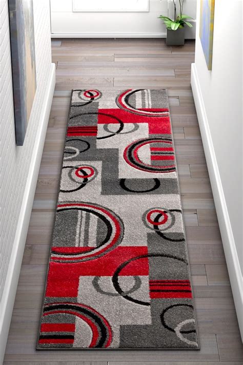 Best Kitchen Rugs And Mats Red And Black Set - Home Appliances