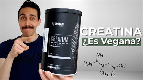 La CREATINA y Sus Beneficios || ¿Es Vegana la Creatina? - YouTube