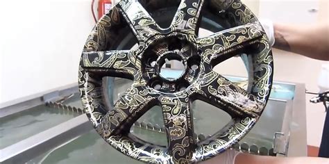 Hydrographics, widely known as water transfer printing, is a method of applying (printed ...