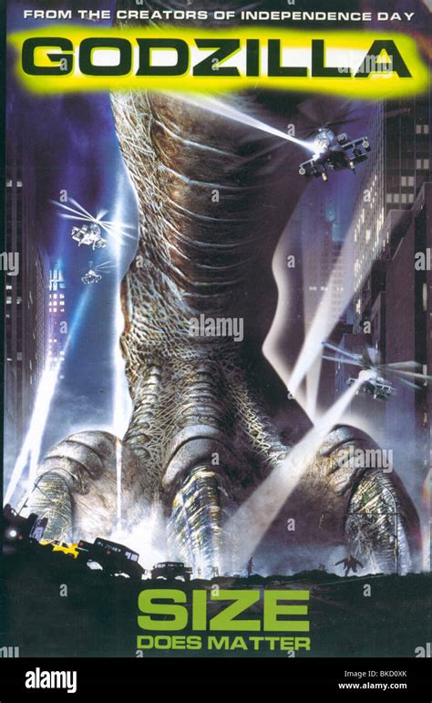 GODZILLA -1998 POSTER Stock Photo - Alamy