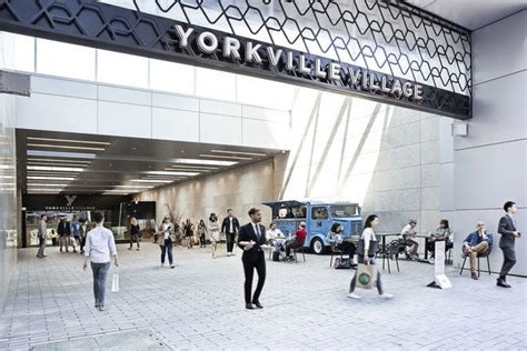 Yorkville Village is one of the best places to shop in Toronto