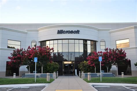 Microsoft Campus buildings editorial photography. Image of retail - 12714002