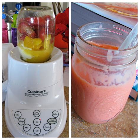 Mason Jar Blender Smoothie | jennyrambles