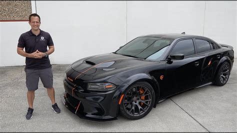 Is this 2020 Dodge Charger Hellcat Widebody MORE muscle car than a Demon? - YouTube