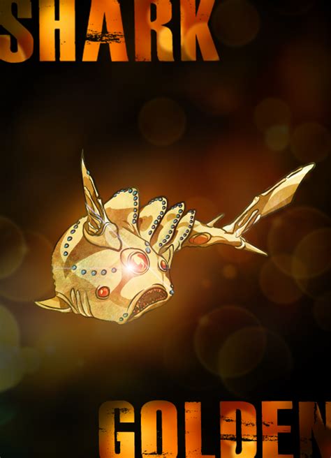 Golden Shark by jjfwh on DeviantArt