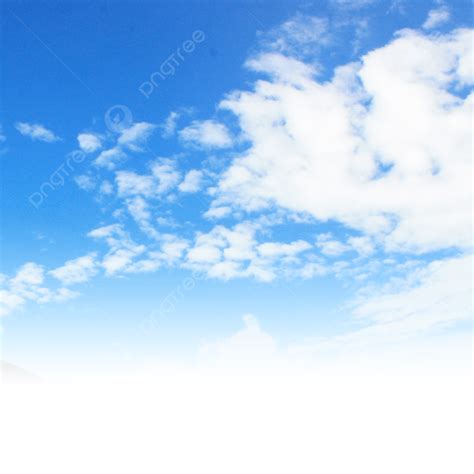 Blue Sky Isolated On A Transparent Background, Sky, Cloud, Blue PNG Transparent Clipart Image ...