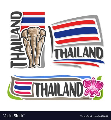 Logo for thailand Royalty Free Vector Image - VectorStock