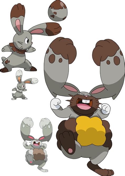 Bunnelby Pokemon PNG Images Transparent Free Download - PNG Mart