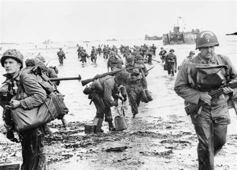 When the Americans landed at Omaha Beach on D-Day, they had help from ...