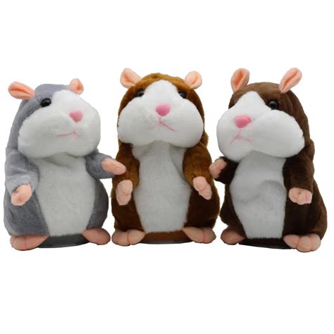 Buy New Talking Hamster Mouse Pet Plush Toy Hot Cute Speak Talking ...