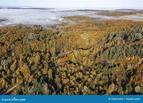 Taunus in autumn stock photo. Image of horizon, germany - 255816454