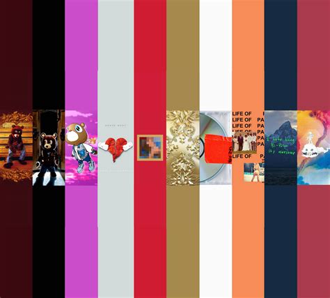 Kanye West All Album Art