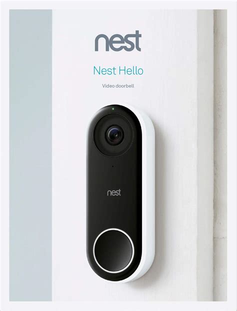 Google Nest Hello Smart Wi-Fi Video Doorbell NC5100US - Best Buy