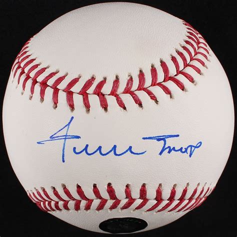 Willie Mays Signed OML Baseball (Mays Hologram) | Pristine Auction