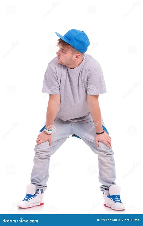 Dancer with hands on knees stock photo. Image of performer - 29177140