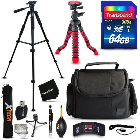 Amazon.com : 64GB Accessories Kit for Nikon D5500, D5300, D5200, D3300 ...