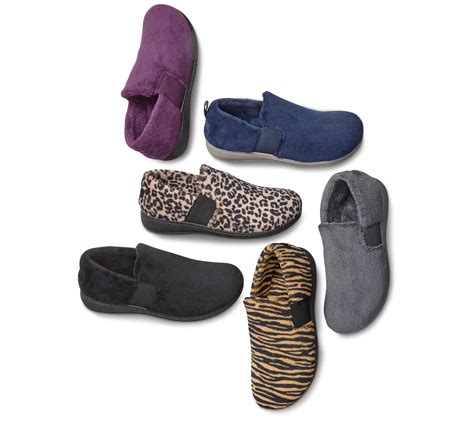 Vionic Slip-On Terry Slippers - Kalia - QVC.com