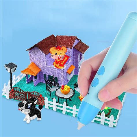 Wireless Low Temperature 3D Printing Pen Drawing Supplies 3D Pens Arts Printer | eBay