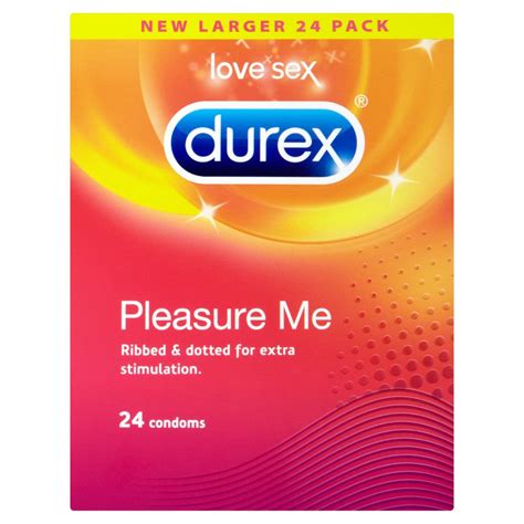 Durex Pleasure Me Condoms 24 Pack | Durex Site UK