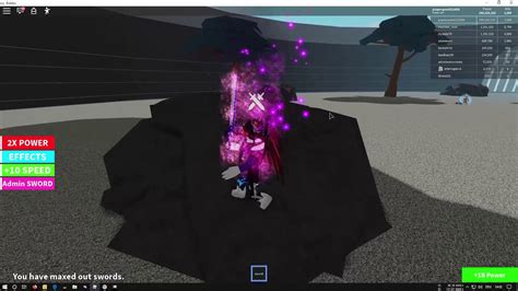 roblox sword simulator - YouTube