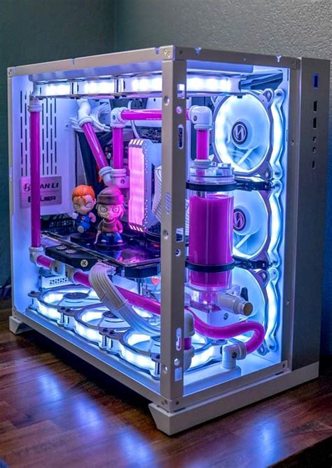 Lian Li PC-O11DX Custom Water cooled Gaming PC Build Battle station Rig Case Mod | Computer ...