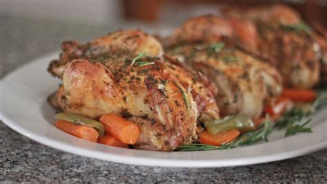 Easy Roasted Cornish Hens Recipe | Divas Can Cook