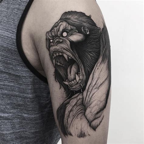 Gorilla Tattoos For Men