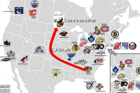 Nhl Map 2024 - Eadie Gusella