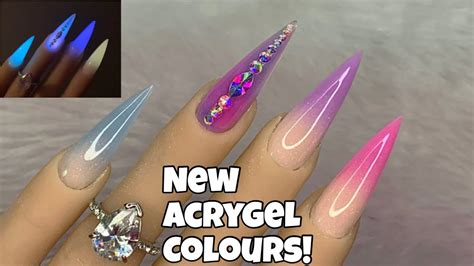 Acrygel Nail Design! | Naio Nails - YouTube