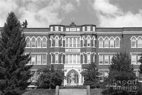 Saint Martin's University Old Main Photograph by University Icons