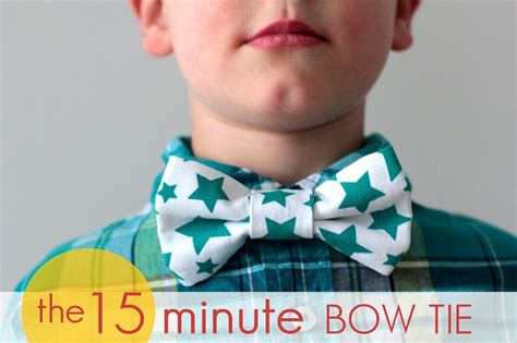 *TUTORIAL* 15 Minute Bow Tie