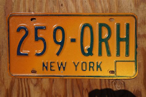 New York State License Plate Vintage Antique 1970s-1980s | Etsy