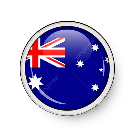 Australia Circle Flag Vector, Australia Circle Flag, Circle Flag, Australia Flag PNG and Vector ...
