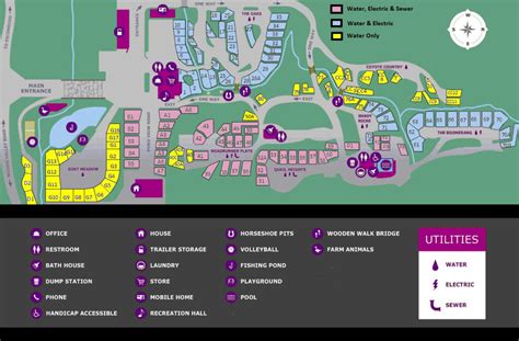 South Carlsbad State Beach Campground Site Map | Beach Map