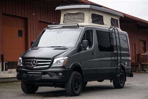 2017 Mercedes-Benz Sprinter 2500 4x4 Sportsmobile Camper Van in 2020 | Benz sprinter, Mercedes ...