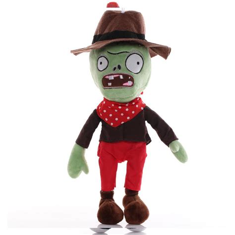 Plants vs Zombies Cowboy Green Gargantuar Hats Pirate Zombie Soft Stuffed Plush Toy - PlushStore ...