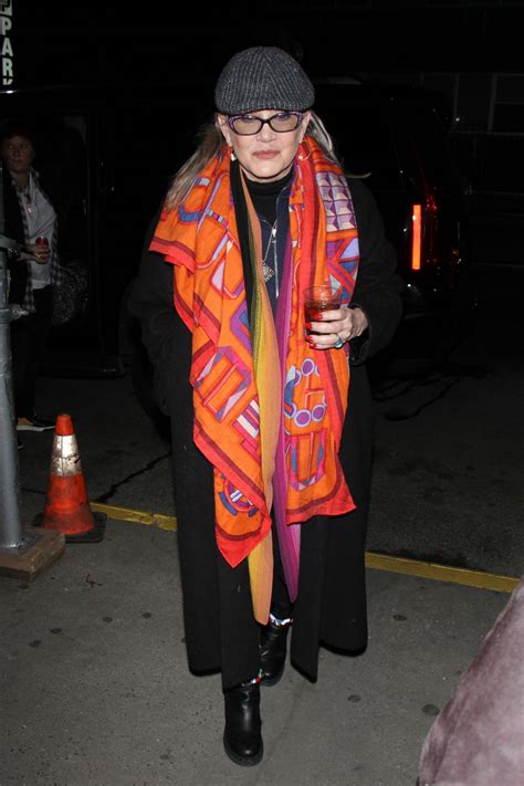 CARRIE FISHER Arrives for a Book Signing at a Bookstore in New York 11 ...