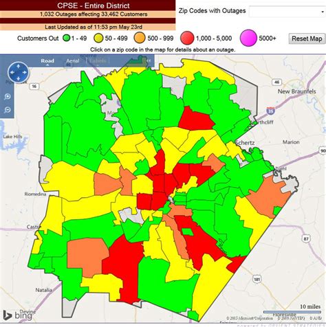 Cps Outage Map ~ AFP CV